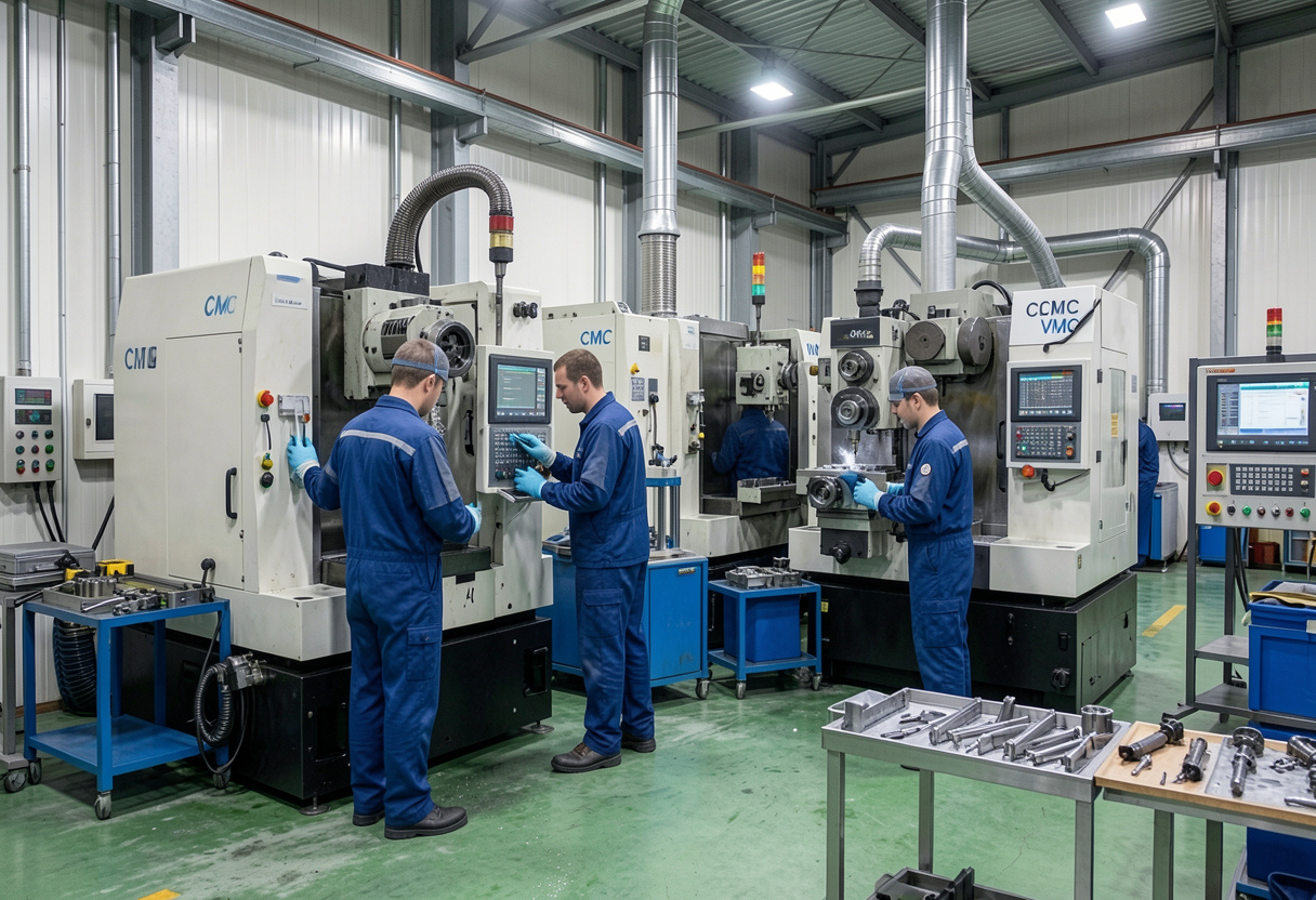 Quality Control Laboratory with Precision Instruments